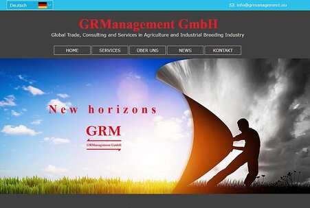 Website-Relaunch (4-sprachig) der GRManagement GmbH erfolgreich abgeschlossen.
